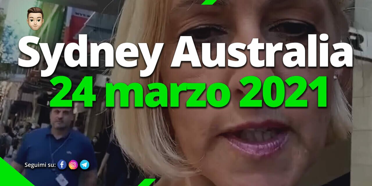 Sydney Australia 24 marzo 2021