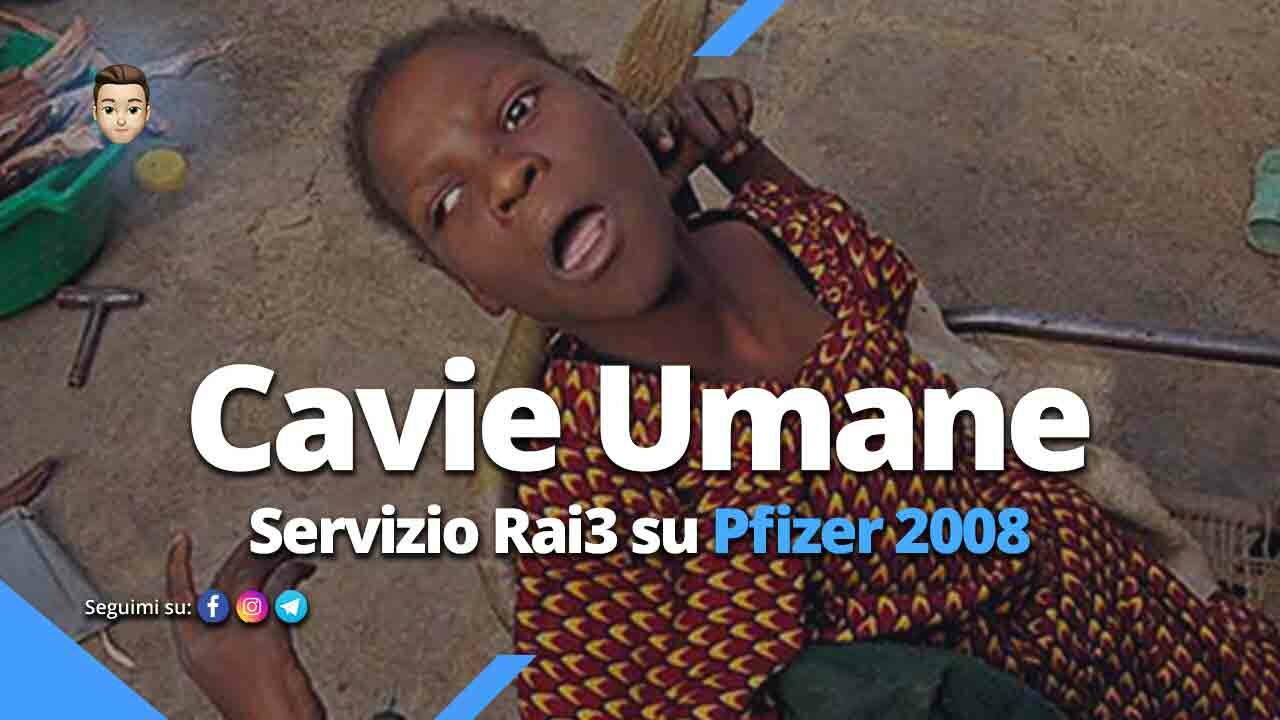 Cavie umane Documentario Rai 3 (2008) Pfizer e farmaco Trovan