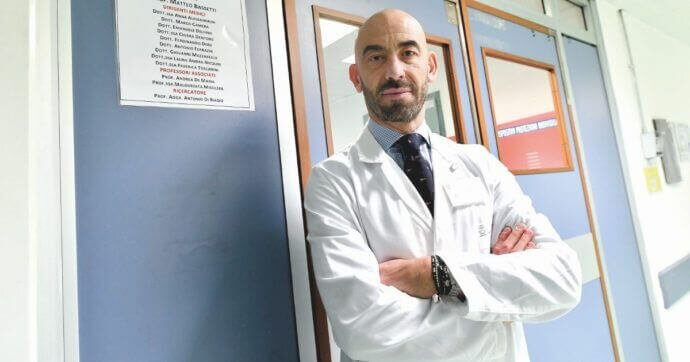 Bassetti: contagio via aerosol poco probabile