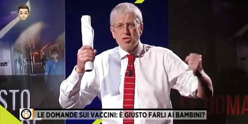 Giordano a Fuori dal Coro. Le domande sui Vaccini: è giusto farlo ai bambini?
