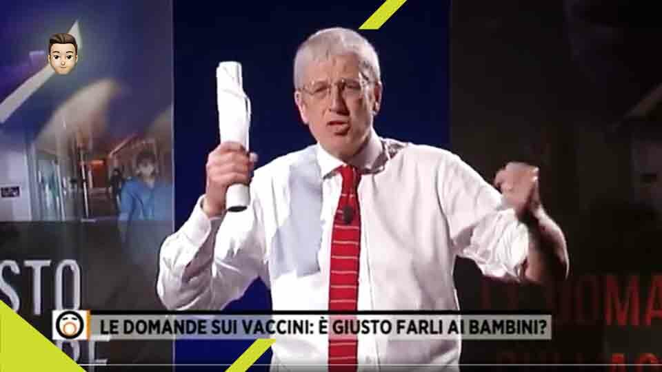 Giordano a Fuori dal Coro. Le domande sui Vaccini: è giusto farlo ai bambini?