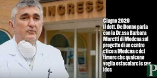 De Donno, audio inedito: “se credono di tapparmi il muso si sbagliano”