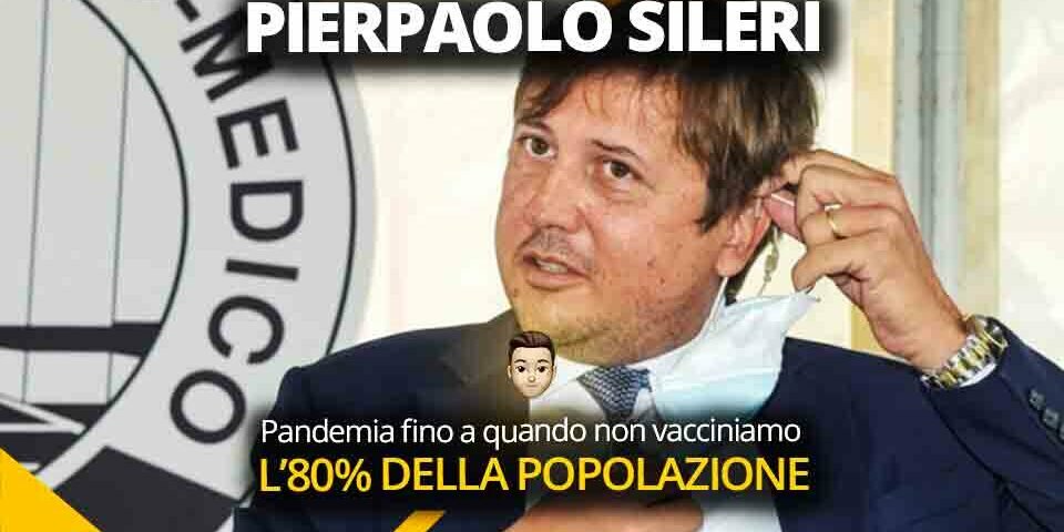 Sileri Pandemia fino a quando non vacciniamo l’80% della popolazione