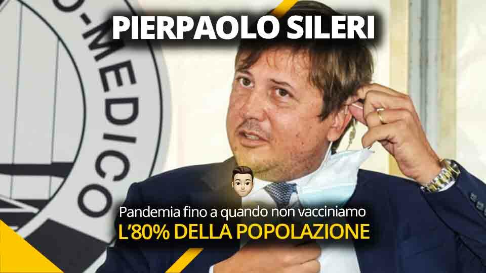 Sileri Pandemia fino a quando non vacciniamo l’80% della popolazione