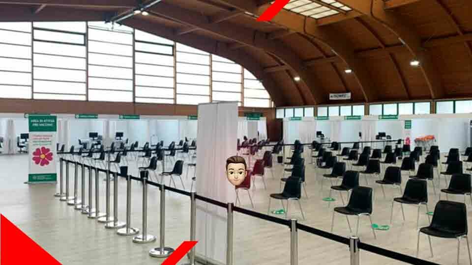 Il flop del vaccino day: solo 38 prenotazioni su 1.500 posti