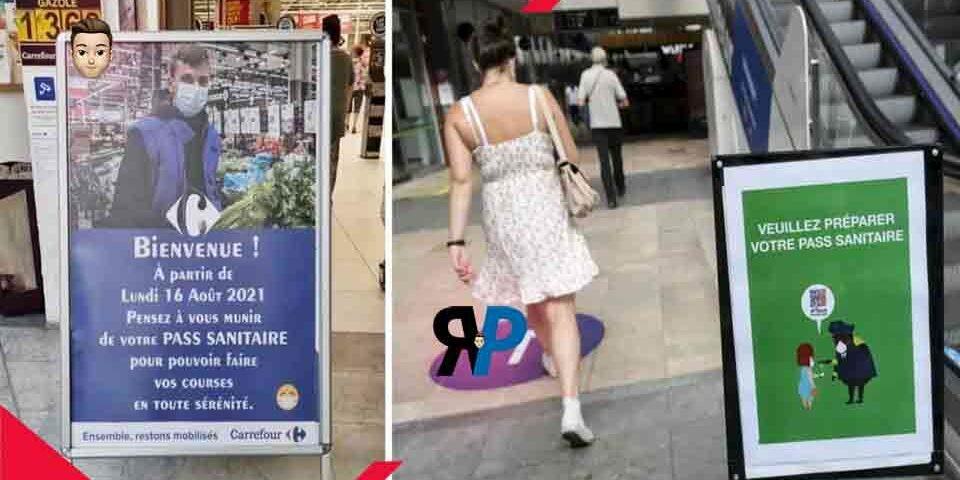 Green pass in Francia per accedere al supermercato: i francesi disertano la spesa per protesta (VIDEO)