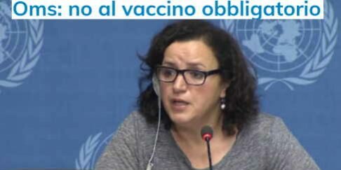 NO AL VACCINO OBBLIGATORIO PER L'OMS