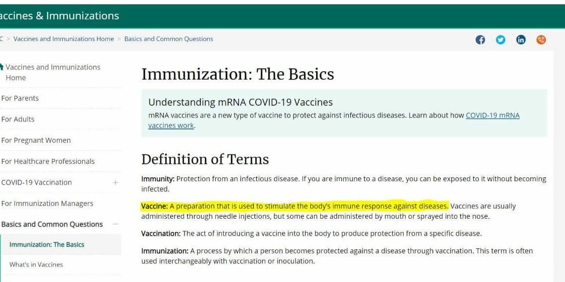 Gli Usa hanno modificato la definizione di vaccino durante l’approvazione di Pfizer