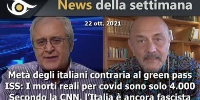 Metà degli italiani contraria al green pass - ISS: I morti reali per covid sono solo 4.000