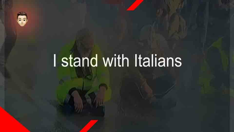 Trieste 18 Ottobre 2021 - I stand with Italian