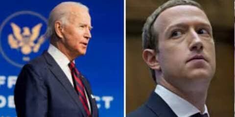 Zuckerberg ha speso 419 milioni per favorire Biden secondo il New York Post