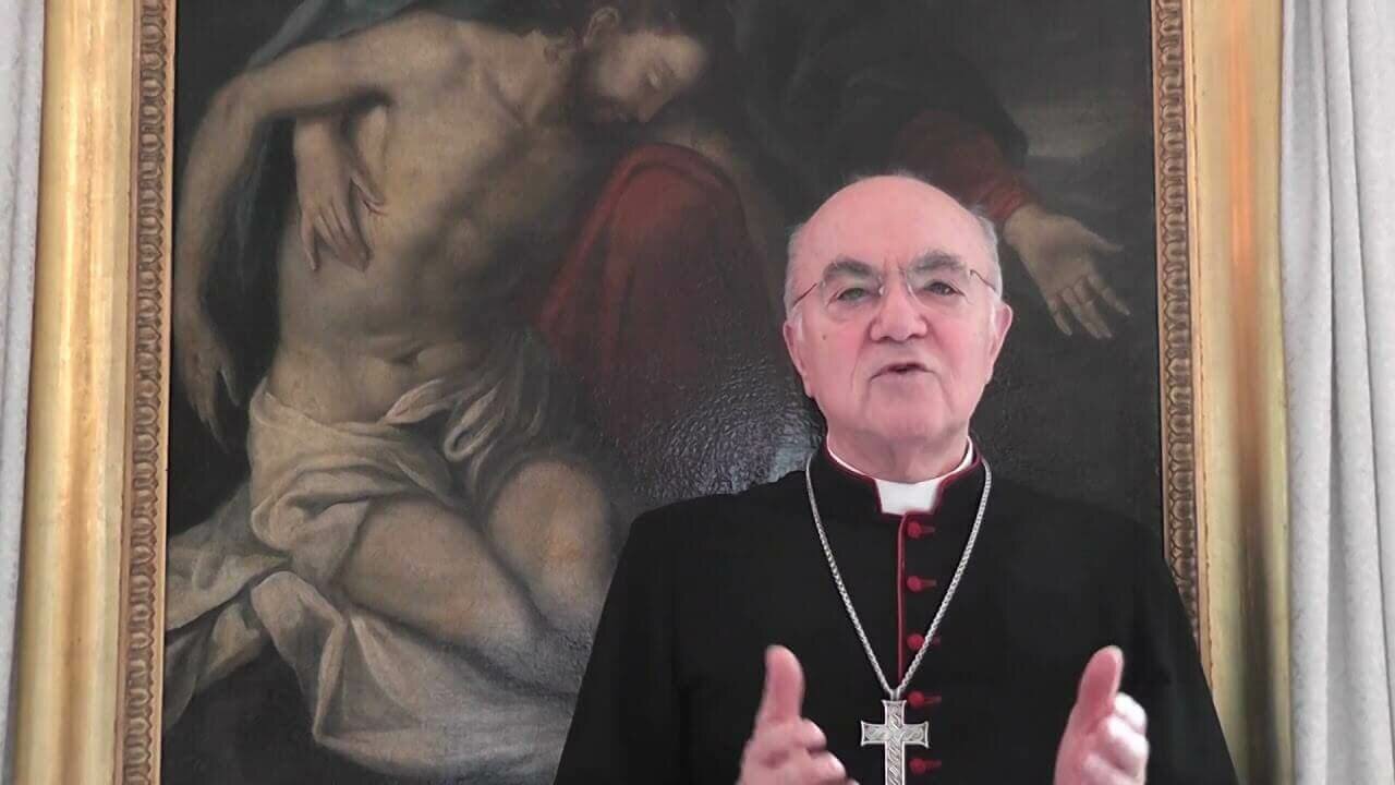 Monsignor Viganò dopo le manifestazioni del 9 Ottobre (Video Integrale)