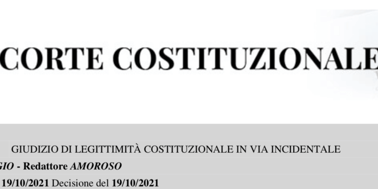 La Corte Costituzione avverte il Governo sulla proroga dell’emergenza: “Non più tollerabile la compressione dei diritti costituzionali oltre il 31 dicembre”