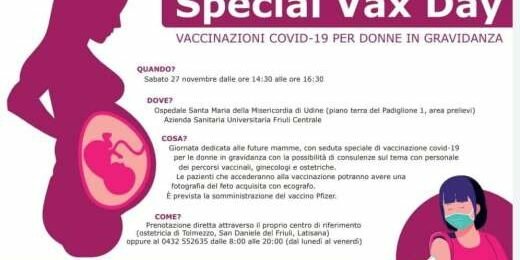 Special Vax Day, foto del feto in omaggio alle donne incinte che si vaccinano