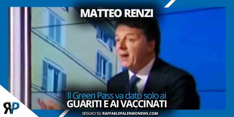 Renzi: “terza dose 5 mesi dopo la prima”
