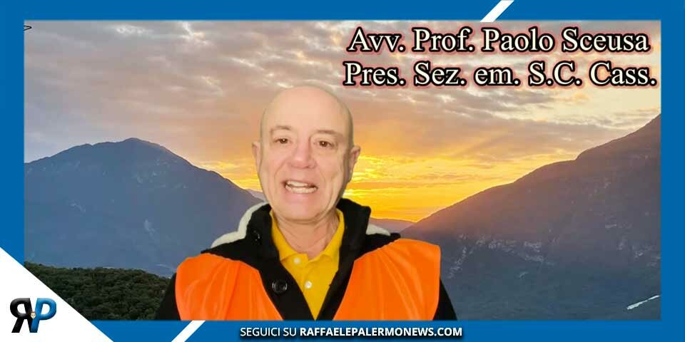 Giudice Paolo Sceusa: "Mi metto in marcia per la libertà, unitevi"
