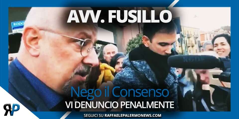 Avv. Fusillo distrugge giornalista La7. Fusillo risponde a giornalista La7