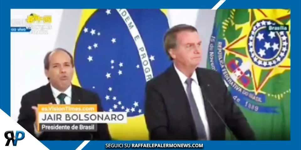 Bolsonaro: "La libertà non ha prezzo"
