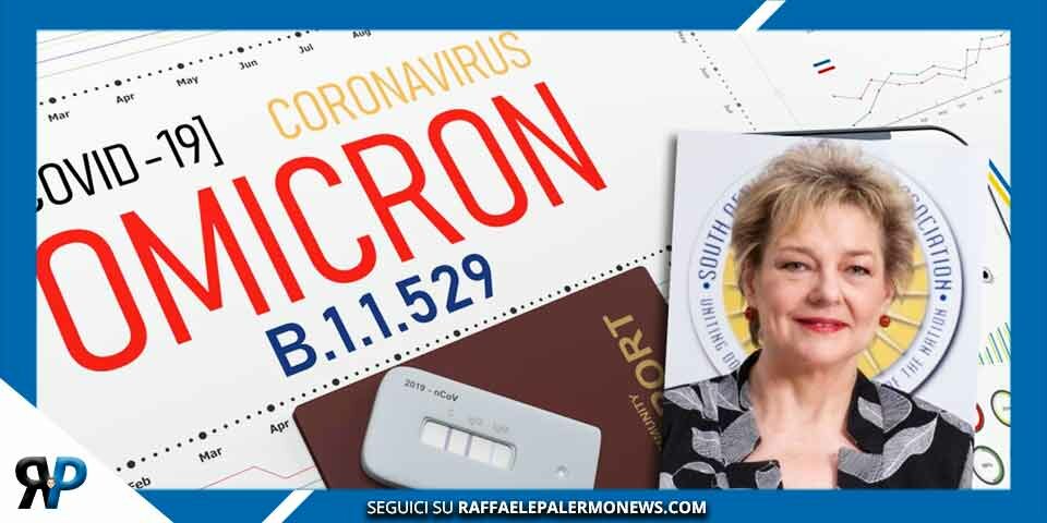 ASSURDO! La ricercatrice Angelique Coetzee: "L’Europa voleva che mentissi su Omicron"