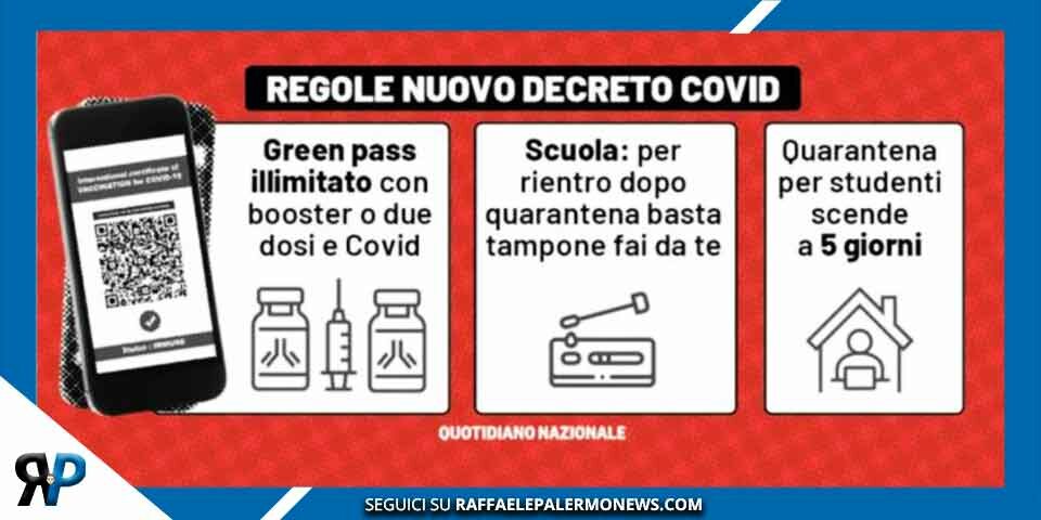 Nuove regole Covid: le 7 cose da sapere sul decreto. Quarantena, Green pass e turismo