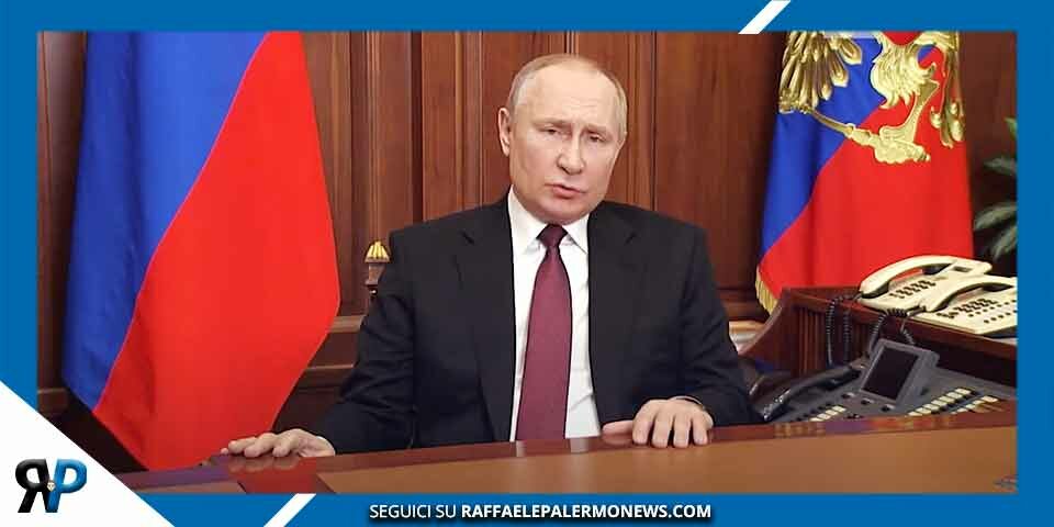 Discorso Putin: "La continua espansione verso est della Nato minaccia l'esistenza stessa della Russia&nbsp;(Video Ita)