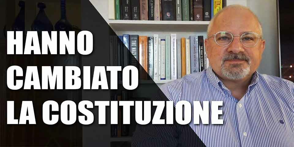 Avv Fusillo: "Senza quasi darne notizia HANNO CAMBIATO LA COSTITUZIONE!"&nbsp;(Video)