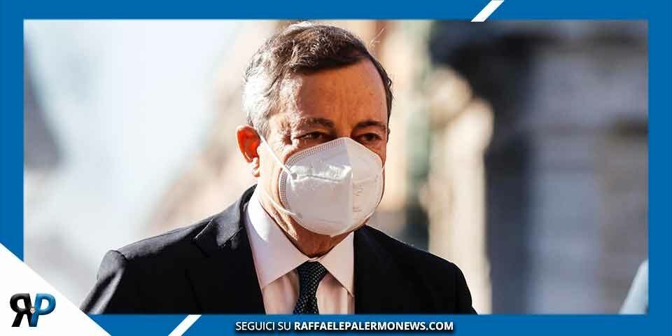 Mario Draghi positivo Covid: vaccinato e asintomatico