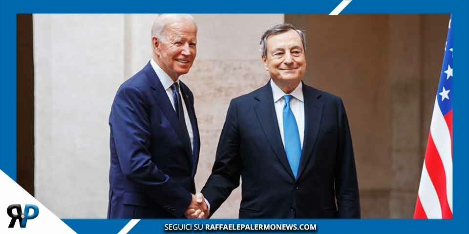Le richieste di Biden a Draghi: nuovi invii di armi all’Ucraina e soldati da schierare&nbsp;sul fianco Est