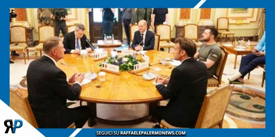 Draghi: “l’Italia vuole l’Ucraina nell’UE”