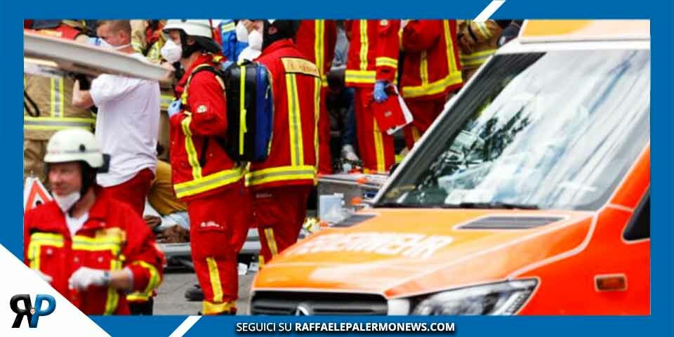 Berlino, auto sulla folla: 1 morto e 30 feriti