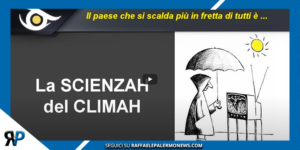 La SCIENZAH del CLIMAH