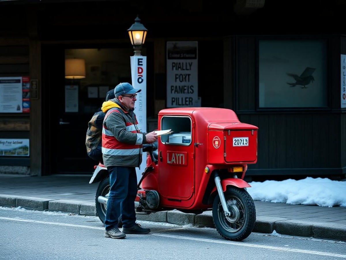 Luca, il postino di Dobbiaco che porta la posta anche alla famiglia di Jannik Sinner