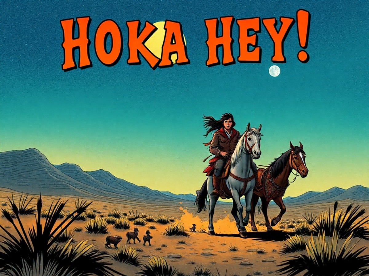 Hoka Hey!, il viaggio di formazione di un giovane Lakota nel fumetto di Neyef