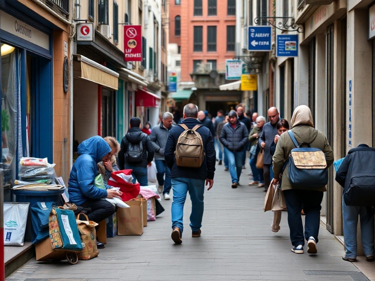 Rischio di povertà, in Italia è più alto della media europea: 18,6% contro il 16,3%, i dati Eurostat