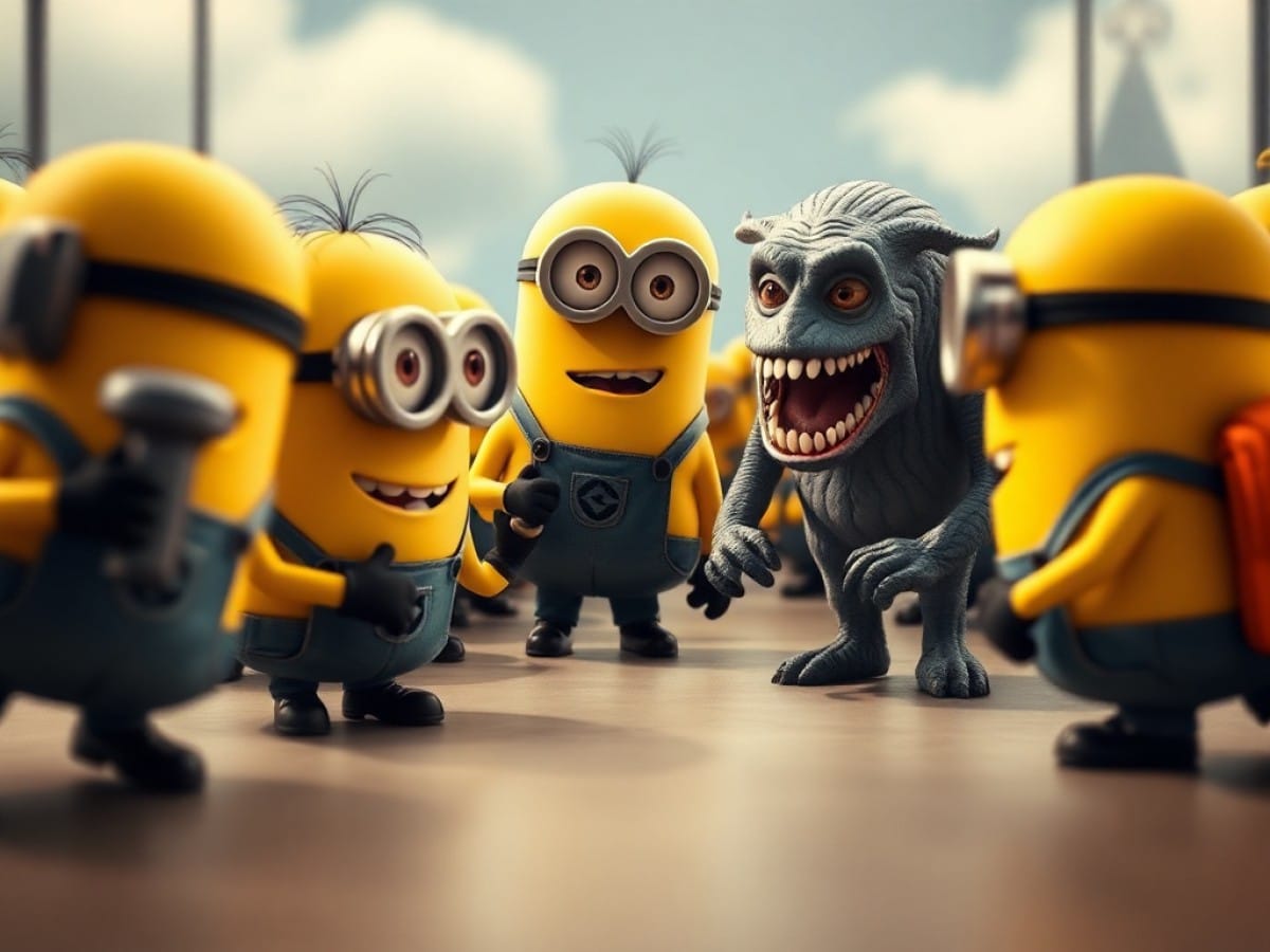un frame di Minions-and-Monsters
