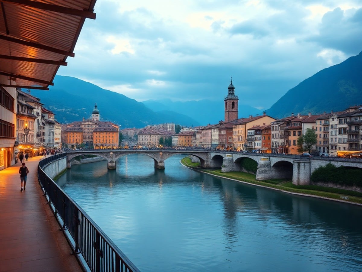 Berna, la città con il fiume intorno