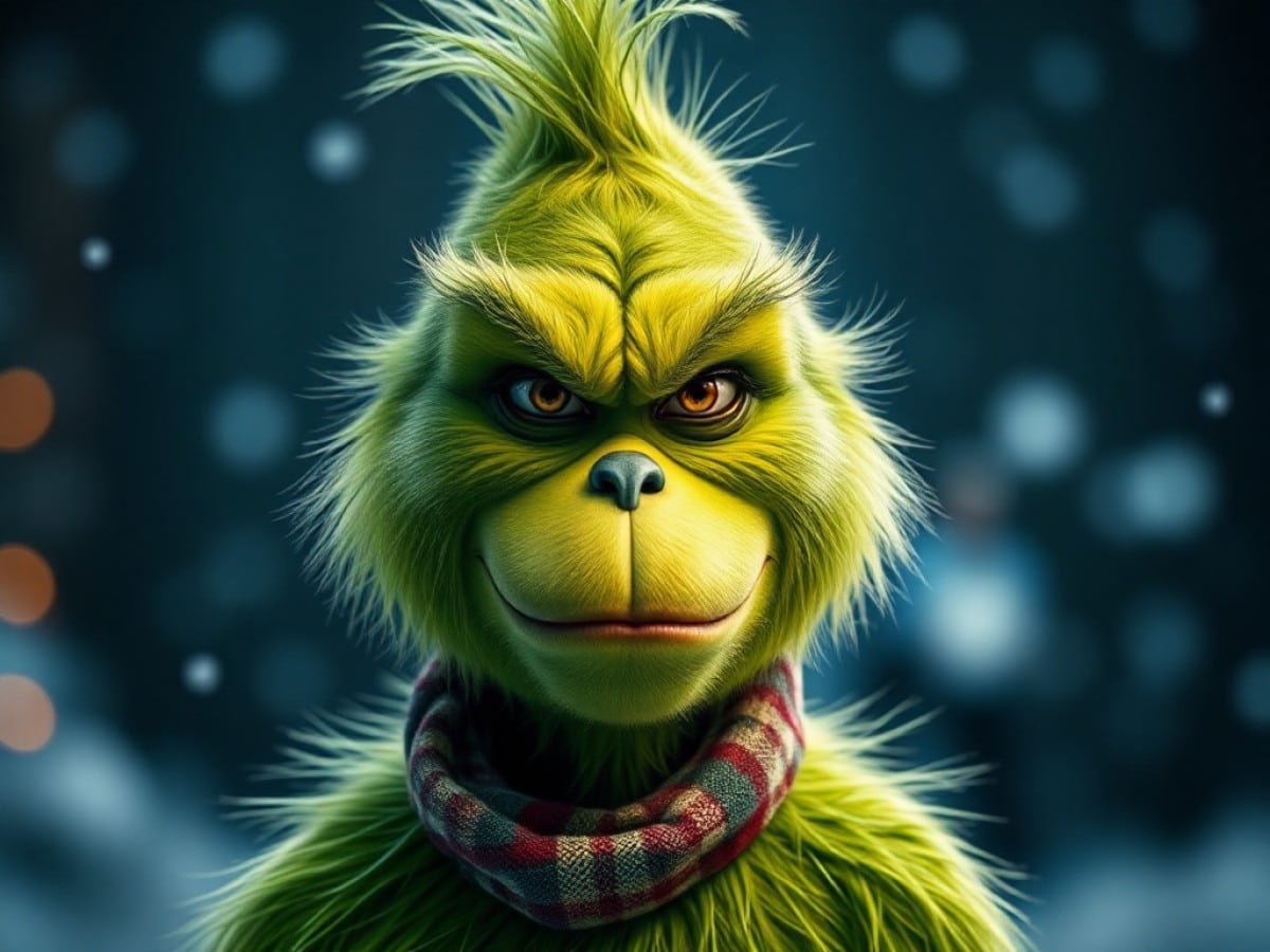 Jim Carrey nel film di Natale Il Grinch