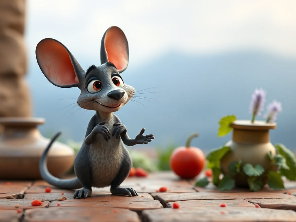 un frame di Ratatouille