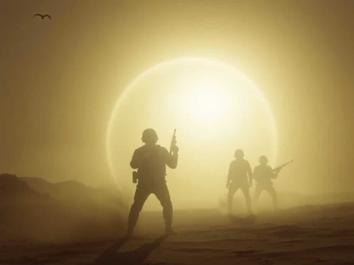 un frame di Dune - Parte Tre
