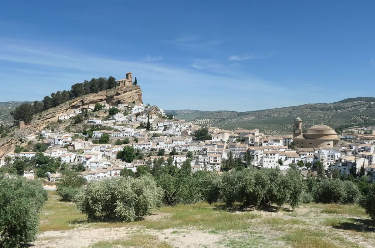 Paesaggio rurale della Granada spagnola, terra natale di Lorca