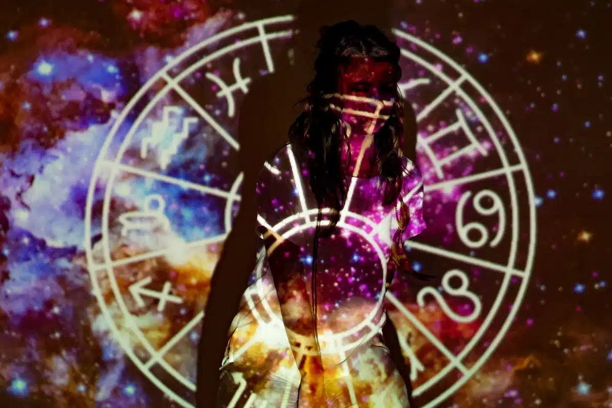 I dodici segni dello zodiaco disposti in cerchio